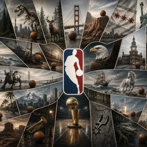 Nomes dos Times da NBA, a historia por trás de cada franquia