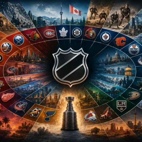 Nomes dos Times da NHL, a história e o significado por trás de cada franquia