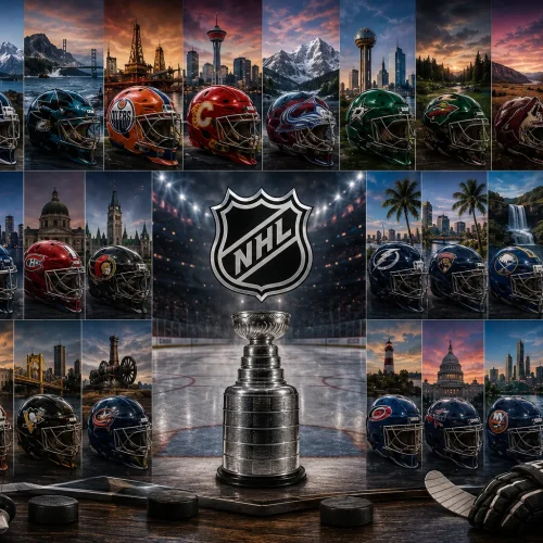 Nomes dos Times da NHL, a história por trás de cada franquia do hóquei