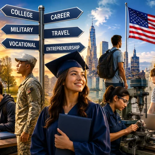 O que os americanos fazem depois do High School, todas as opções explicadas
