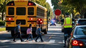 Ônibus Escolar nos EUA, as regras mais rígidas do trânsito americano