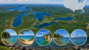 Os Cinco Grandes Lagos dos EUA, tudo que você precisa saber