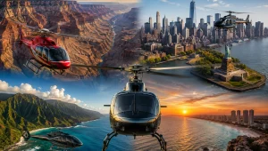Passeios de Helicóptero nos EUA Grand Canyon, Nova York e os melhores destinos