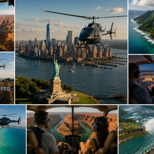 Passeios de Helicóptero nos EUA, os melhores roteiros e quanto custam