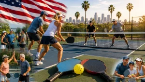 Pickleball nos EUA, o esporte que mais cresce no país e por que todo mundo joga