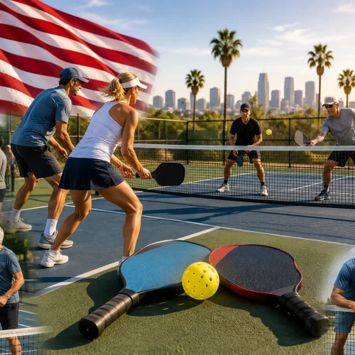 Pickleball nos EUA, o esporte que mais cresce no país e por que todo mundo joga