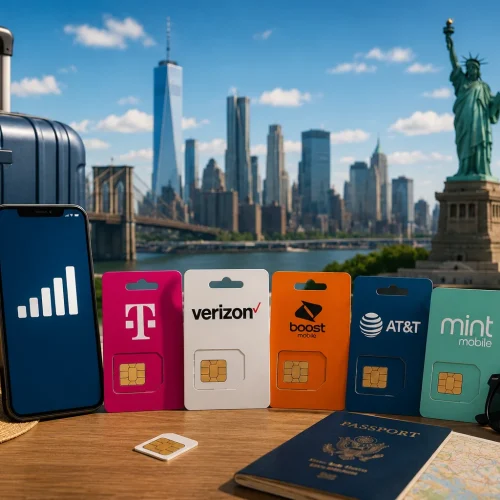 Planos Pre-Pagos de Celular nos EUA, as melhores opcoes para turistas e recém-chegados