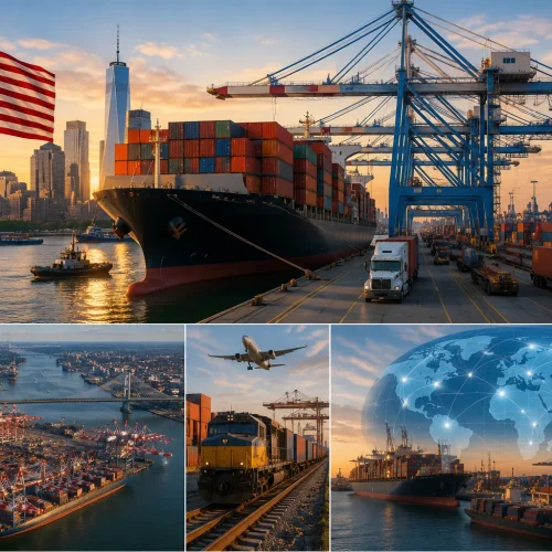Portos Comerciais nos EUA, os maiores e sua importância para o comércio global