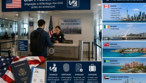 Pré-Clearance Americano, os aeroportos fora dos EUA onde você faz a imigração antes de embarcar