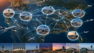 Principais Hubs de Aviação nos EUA, os aeroportos que movem o país