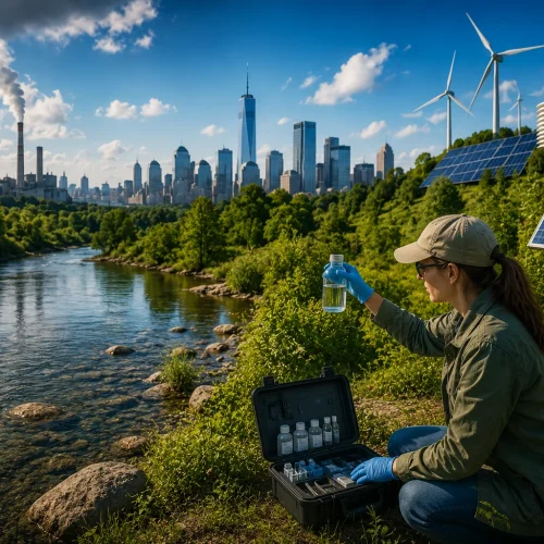 Qualidade do Ar e da Agua nos EUA, como o pais monitora e protege o meio ambiente