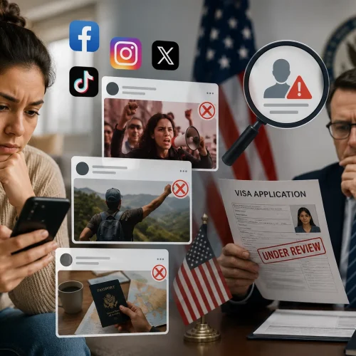 Redes Sociais e Imigração nos EUA, o que você posta pode afetar seu visto