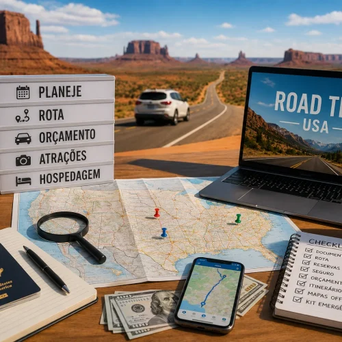 Road Trip nos EUA, como planejar sua viagem de carro pelo pais