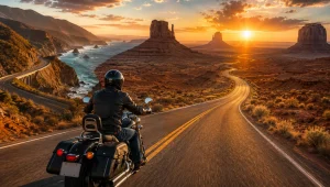 Roteiros de Moto nos EUA, as rotas mais memoráveis para dois rodas