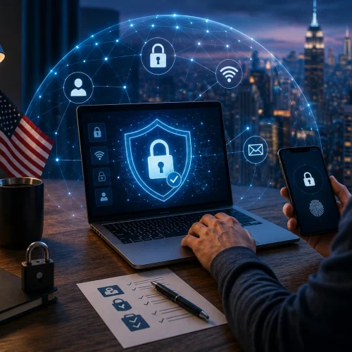Seguranca na Internet nos EUA, como proteger seus dados e privacidade