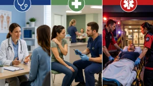 Sistema de Saúde nos EUA, quando ir ao médico, ao Urgent Care ou ao pronto-socorro?