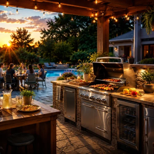 Summer Kitchen nos EUA, o que é e como funciona a cozinha de verão americana