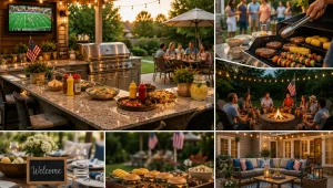 Summer Kitchen nos EUA, cozinha de quintal, churrasco e o jeito americano de receber