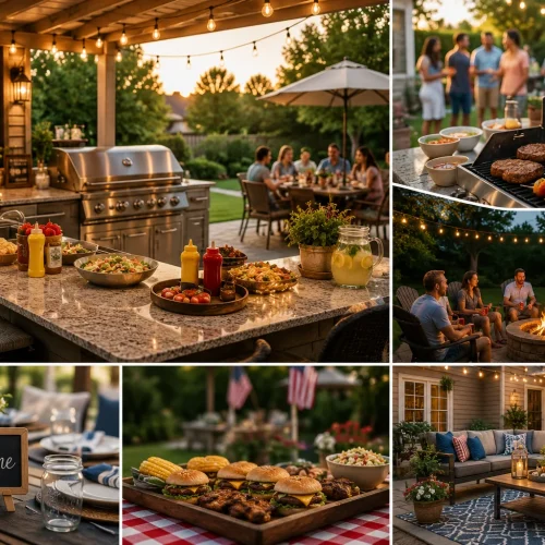 Summer Kitchen nos EUA, cozinha de quintal, churrasco e o jeito americano de receber
