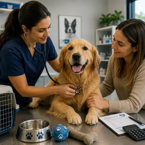 Ter Pet nos EUA: custos reais, veterinário, seguro e o que você precisa saber