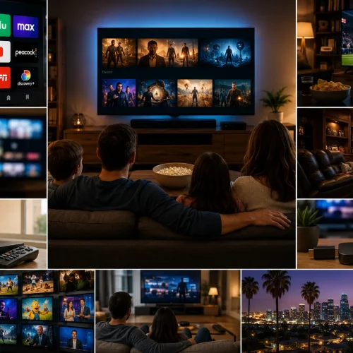 TV Americana, streaming, canais a cabo e como funciona o entretenimento nos EUA