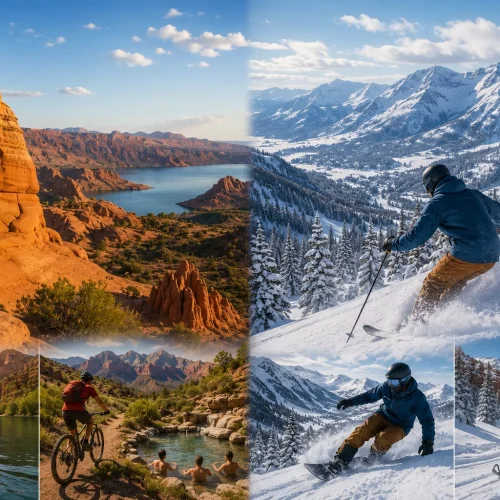 Utah no Verão e no Inverno, o que fazer em cada estação