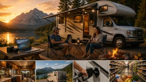 A Vida em Motorhome nos EUA, vantagens, custos reais e como funciona