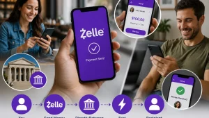 Zelle nos EUA, como funciona a transferência bancária americana instantânea