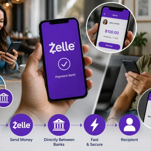 Zelle nos EUA, como funciona a transferência bancária americana instantânea